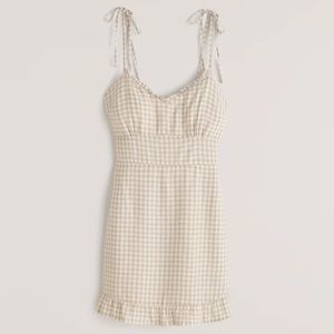 Abercrombie Tie Strap Slim Waist Mini Dress